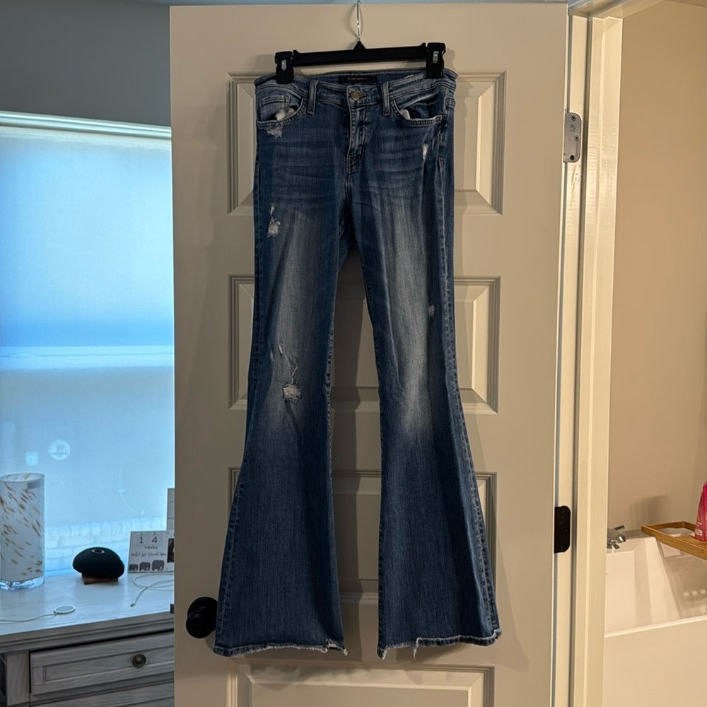 Wide leg jeans